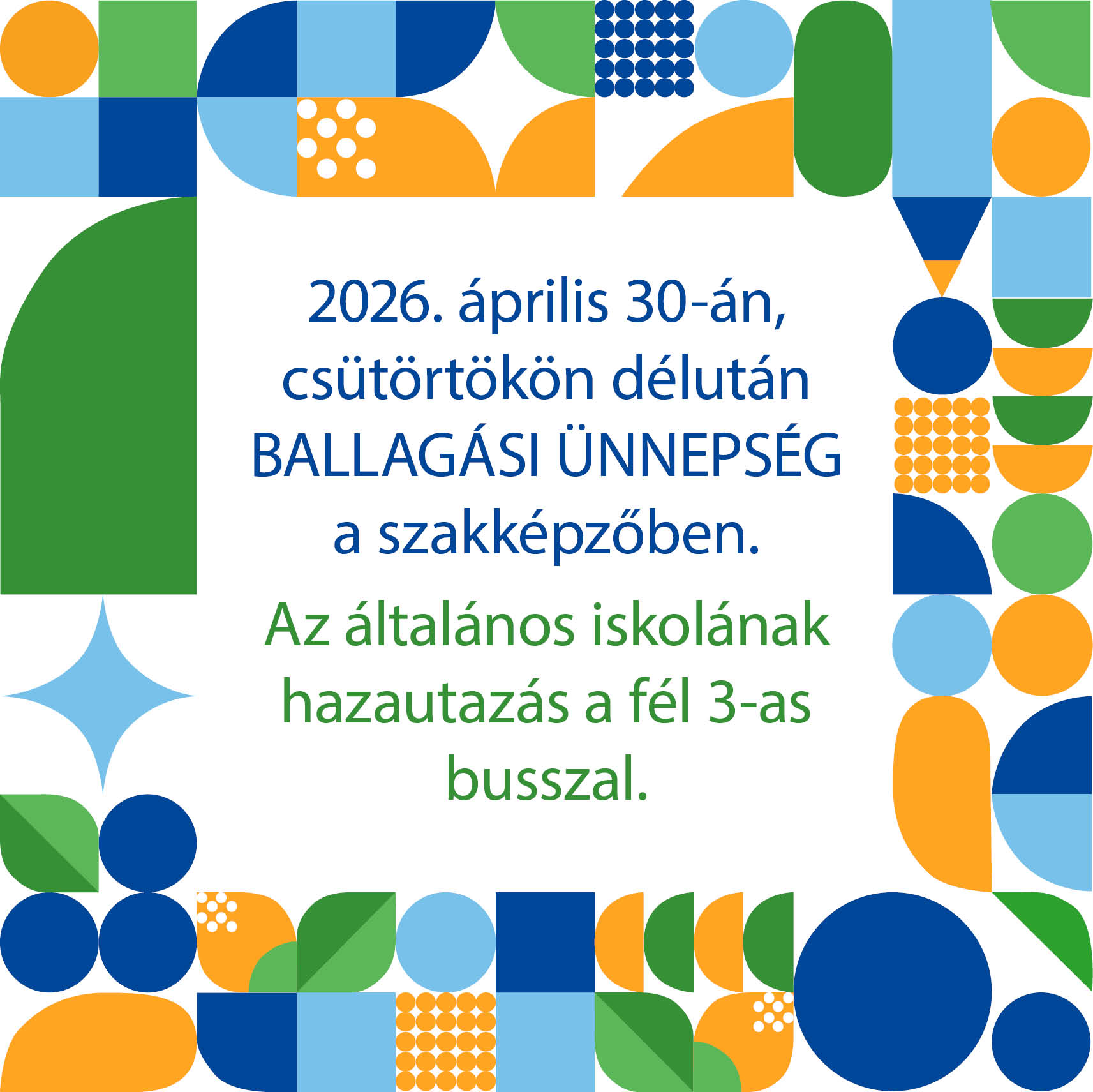 Középiskolás Ballagás